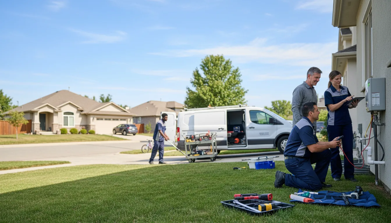 Tankless water heater service in Morris, CT